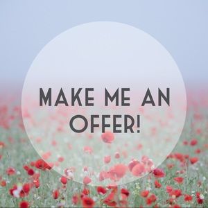 Make me an offer! Accepting most offers!